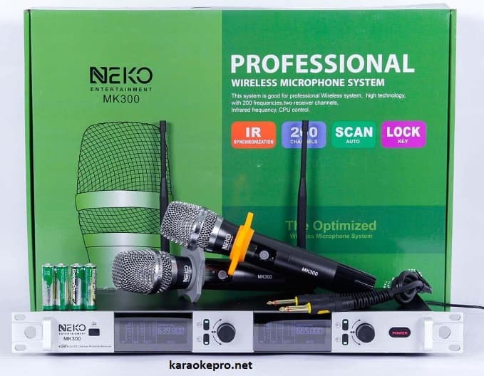 Micro Không Dây Neko MK300 cao cấp