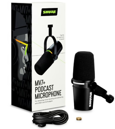 Micro Podcast SHURE MV7 chính hãng