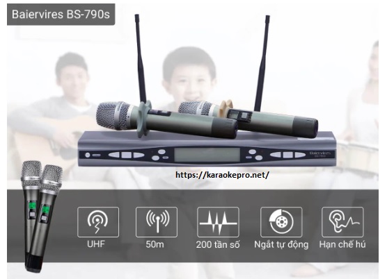 Micro Không Dây Baiervires BS-790s giá rẻ